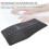 Wireless Ergonomic Keyboard with Wrist Rest, Bluetooth Split Design, USBC Rechargeable, Quiet Keys 4