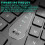 Wireless Ergonomic Keyboard with Wrist Rest, Bluetooth Split Design, USBC Rechargeable, Quiet Keys 3