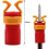 Drill Bit Holder ABS Screw Clamp for 68mm Handle Woodworking, Accurate Placement, 3 Pack 4