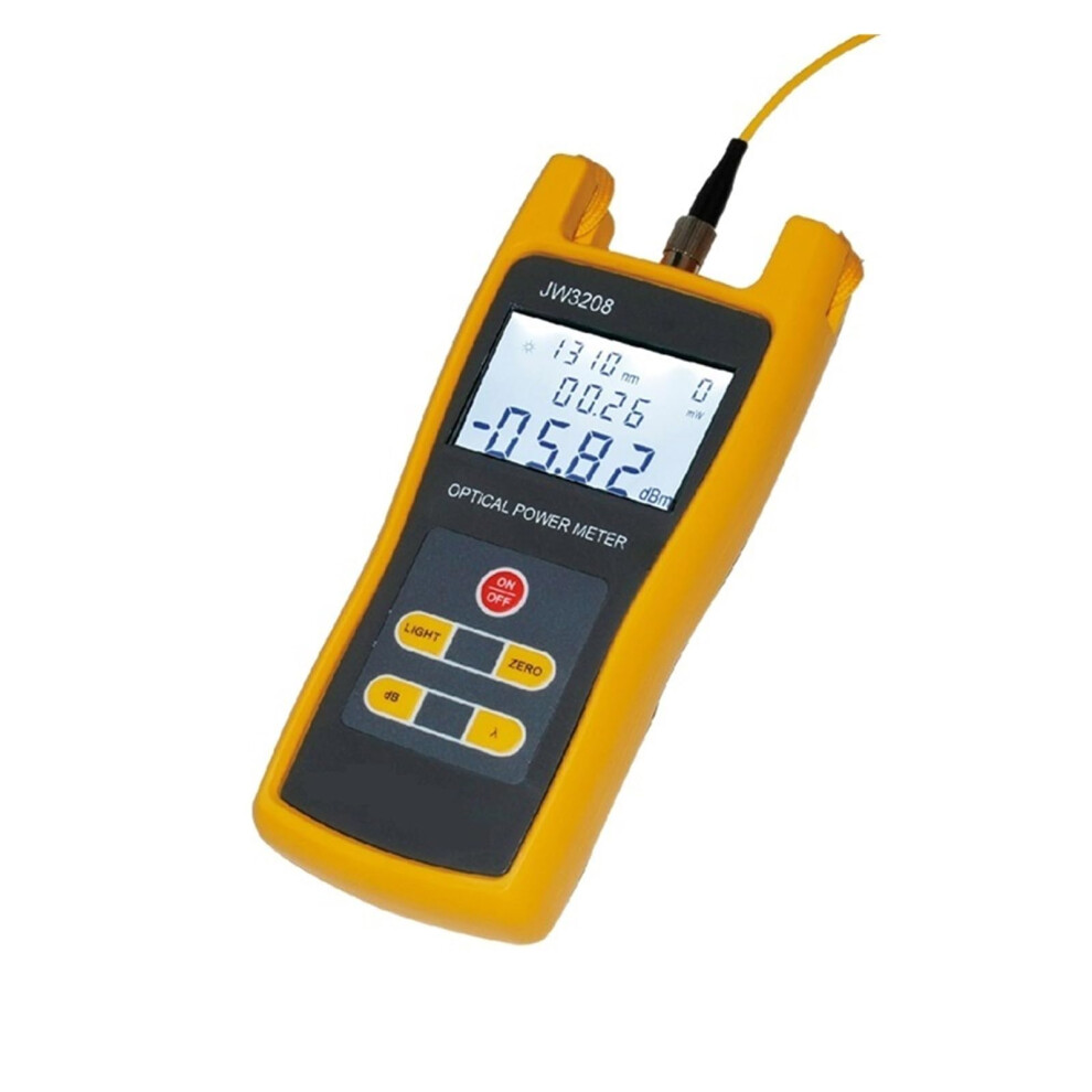 Fiber Optic Tester Handheld Optical Power Meter Jw3208 70 Dbm 6Dbm Portable Network Cable Test 9189345547300