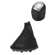 6 Speed Car Gear Shift Knob Shifter Lever with Gaiter Boot Cover for  Daily 4 IV 2006 2007 2008 2009 2010 2011 LHD