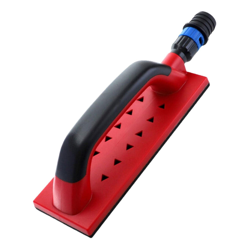 Dust Sanding Block Sandpaper Holder Dust Extraction Polishing 9Inch 12.4X7cm Compatible With 9Inch Sanding Sheets 9199774001397