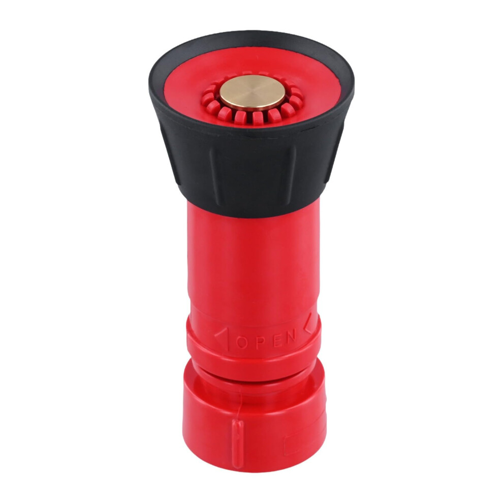 Fire Hose Nozzle 1 Inch Pressure Water Spray Thermoplastic Construction For Firefighting Sprinkler Systems 9347817432145