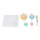 Durable Rug Hooking Mesh Kit for Carpet Making, 50x50cm 4