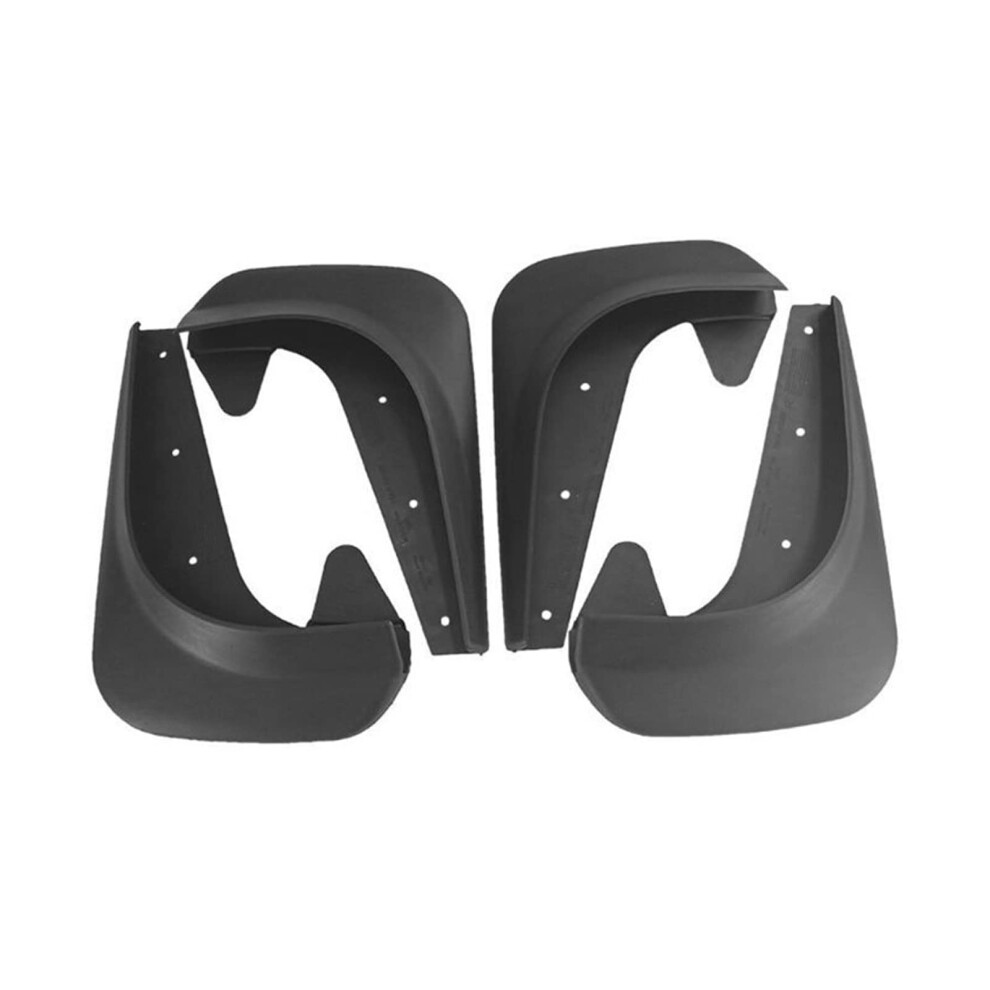 Mud Flaps Universal Front And Rear 4Piece Car Mud Guards Splash Guard Mudflaps Black 9347817432282