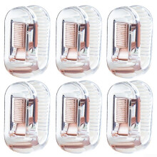 Secure Your Duvet with Transparent NonSlip Clips Set of 6 Duvet Cover Clips Transparent NonSlip