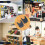 Soporte para Amoladora Angular Soporte para Amoladora Angular de Montaje en Pared Multifuncional Soporte para Amoladora Angular Estante para 5