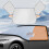 Car Windscreen Snow Cover Foldable Thick Winter Shield for SUV 20162025 5
