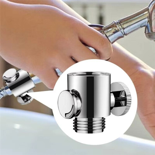 Shower Shut-Off Valve Sturdy Quick Regulator Leakproof Water Control Restrictor Flows Pressure Restrictor for Sprayer 2