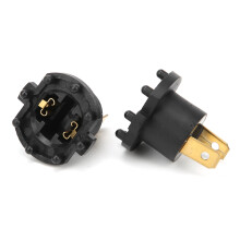 2pcs Auto Taillight Bulb Socket Holder for Kawasaki ER6‑F 2002‑2020