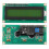 Módulo LCD serial para Raspberry Pi, display LCD de 16x2 caracteres com retroiluminação azul e interface I2C, recurso de contraste ajustável, 6