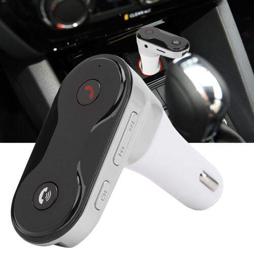 Πομπός Bluetooth FM για ασύρματο αυτοκίνητο, συσκευή ροής μουσικής με καταστολή 1