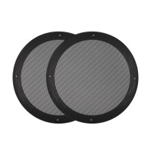 Mesh Protector for 8 Inch Speaker, Woofer Subwoofer Grill with Steel Mesh and Snap On Design, Heavy Duty Protective Case with Metal + Plastic Ring for