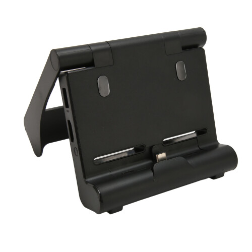 Supporto portatile per tablet, smartphone, e-reader, visualizzazione a mani libere, supporto di visualizzazione regolabile multi-angolo, compatibile 1