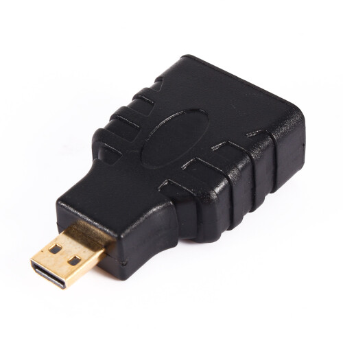 Προσαρμογέας HDMI με επιχρυσωμένες επαφές Μετατροπέας Micro HDMI σε HDMI, Υποστηρίζει 3D 1