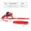 Red Grid Cat Vest with Adjustable Leash EscapeProof Strap (M) 4