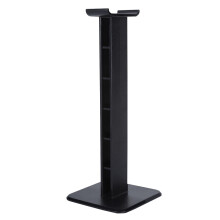 HiFi Speaker Stands Universal Wood Design Anti Vibration Technology Enhanced Audio Clarity Rubber Feet For Grip And Isolation Fill With Sand For Extra