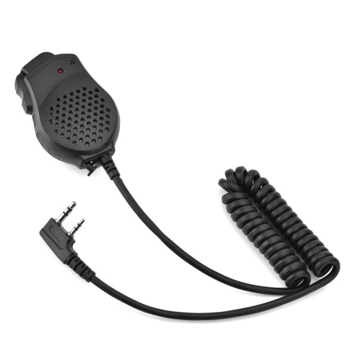 Ηχείο-μικρόφωνο επικοινωνίας hands-free για ραδιόφωνα Baofeng, βελτιωμένη απόδοση ήχου 2