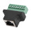 RJ45Breakout βύσμα ακροδεκτών θηλυκό βύσμα δικτύου συμβατό με δομημένη καλωδίωση 6