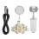 Low Noise Condenser Microphone With Cardioid Polar Pattern XLR Output Shockmount Included Phantom Powered High Sensitivity Full Frequency Response 1