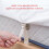 Adjustable Bed Sheet Clips Set with Builtin Spring Mattress Sheet Holders 4 Pack Blue 3