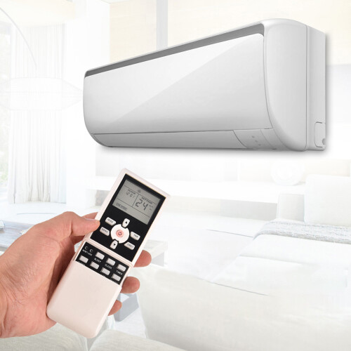 Télécommande de remplacement pour climatiseur compatible avec les modèles Midea et Westinghouse. Aucune programmation requise. Installation 1