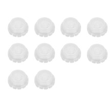 Disposable Eyelash Organizer Flower Shaped Glue Holder For Lash Extensions V Groove Base Prevents Glue Drying Out Adjustable Glue Storage Easy