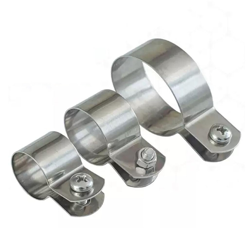 304 Stainless Steel Clamp, Set Of 10, Grounding Ushaped Pipe Clamp, Sizes 1035Mm, Widened 25Mm 9347817434231