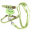 Green Adjustable Cat Harness with Leash AntiLost Escape-Proof Pet Strap 3