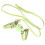 Green Adjustable Cat Harness with Leash AntiLost Escape-Proof Pet Strap 4