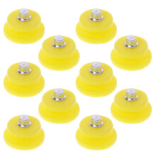 Crampon Teeth Replacement 10 Pcs For Ice Snow Climbing Yellow Winter Outdoor Shoe Grippers