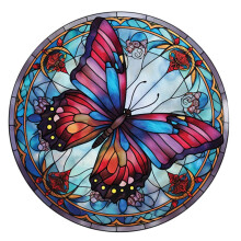 AntiCollision Window Clings 10Piece Set PVC Static Decals Colorful Removable Bird Stickers Glass Surfaces