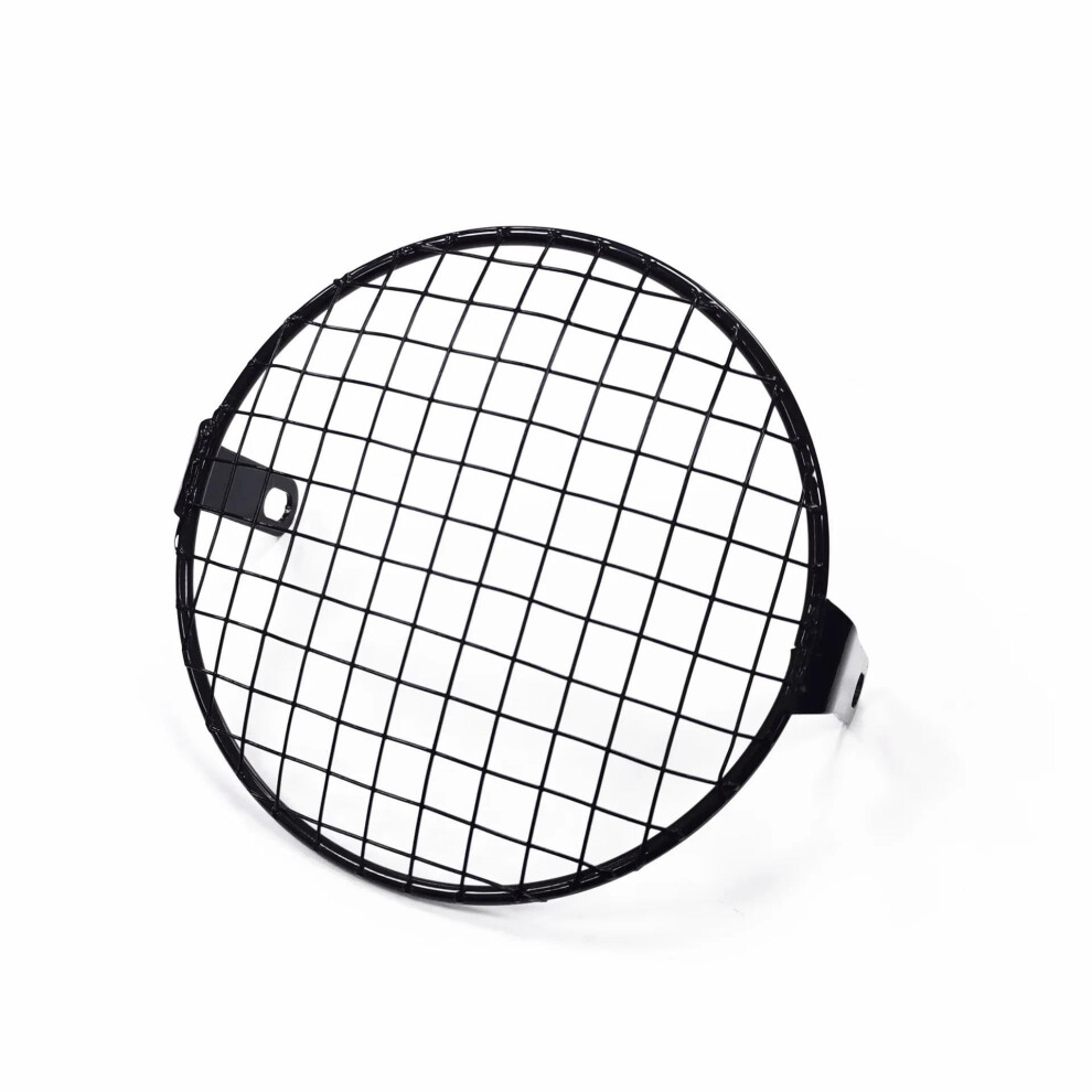 Motorbike Headlights Universal Vintage Grill Lamp Cover Head Protector Guard For Motorcycles Light 9382693276230