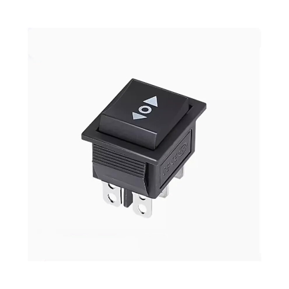 Kcd4 Rocker Switch 6 Pin 25X31mm Double Reset Current 16A 250V 25A 125V Black 9199774004176