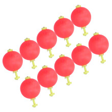 10pcs EVA Round Fishing Float Bobs with Baits Kit, Multi-Purpose