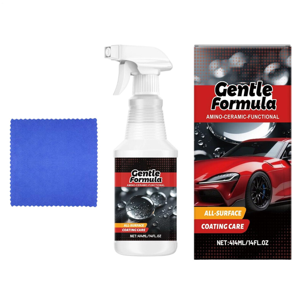 Ceramic Coating 414Ml Car Nano Painting Coating For Automotive Paint Renewal Gloss Suv Truck Motorcycle Sedan Rv 9382693141811