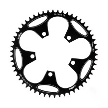 110/130 BCD Chainring 3660T Round NarrowWide 5 Screws For 9/10/11Speed Road Bike Folding Bicycle