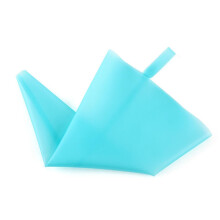 6pcs Reusable Silicone Piping Bags Set for Cake Cupcake Cookie Decorating and Party Baking