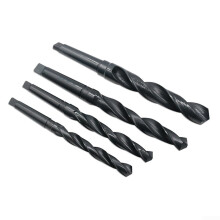 Black Oxide HSS Taper Shank Drill Bit, 1320mm Length, 14mm Diameter, Quick Cut Points, Wood Plastic Metal Drilling