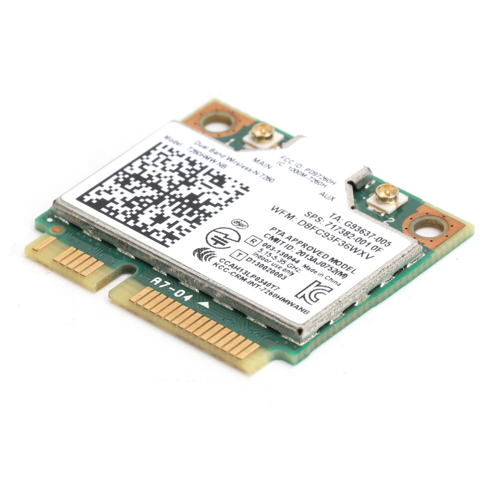 Mini Pcie Dual Band Wifi Card 300Mbps For Laptops 7260Hmw Nb 9391378939582