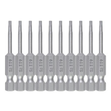 10-teiliges Blüten-Schraubendreher-Bit-Set, 1/4-10 Stück 50L TT9