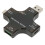Δοκιμαστής USB, μετρητής ισχύος και χρονισμού, οθόνη τάσης και ρεύματος για 2