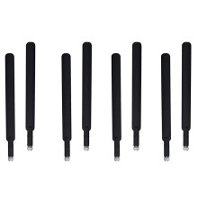 8x SMA Antenna 4G LTE High Gain 9DBi WiFi Antenna Dual Band(2.4GHz&5.8GHz) Omni-Directional Antenna 3G/4G/GSM