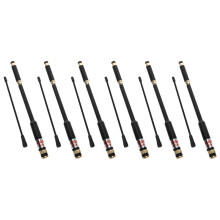 6X AL800 UHF VHF Telescopic BNC Antenna High Quality for Portable Two Way Radio TK-208 TK-308 for IC-V85