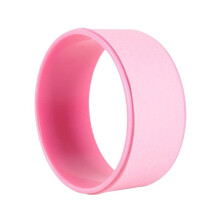 Yoga Wheel For Back Pain Relief Pink Pilates Accessories Home Gym Tool Fitness Circle Roller
