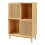 Biblioteca de bambú 120 x 84 x 39 cm natural 03_0009002 1