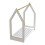 Perchero - HELLOSHOP26 - Modelo cabaña - Blanco - MDF - 78 x 75 x 35 cm 2