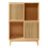 Biblioteca de bambú 120 x 84 x 39 cm natural 03_0009002 2