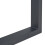 Pieds de table - HELLOSHOP26 - Lot de 2 - Acier laqué - 40 x 64 cm - Design moderne DIY 3