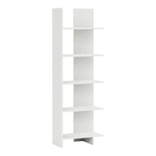 Biblioteca - HELLOSHOP26 - Modelo atemporal - 5 prateleiras - Branco - 176 x 62 x 29 cm